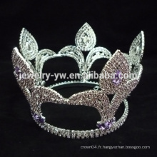 En forme de coeur Couronne ronde Jolie alliage Tiaras / Headbands couronne complète couronne couronnes et tiaras en gros